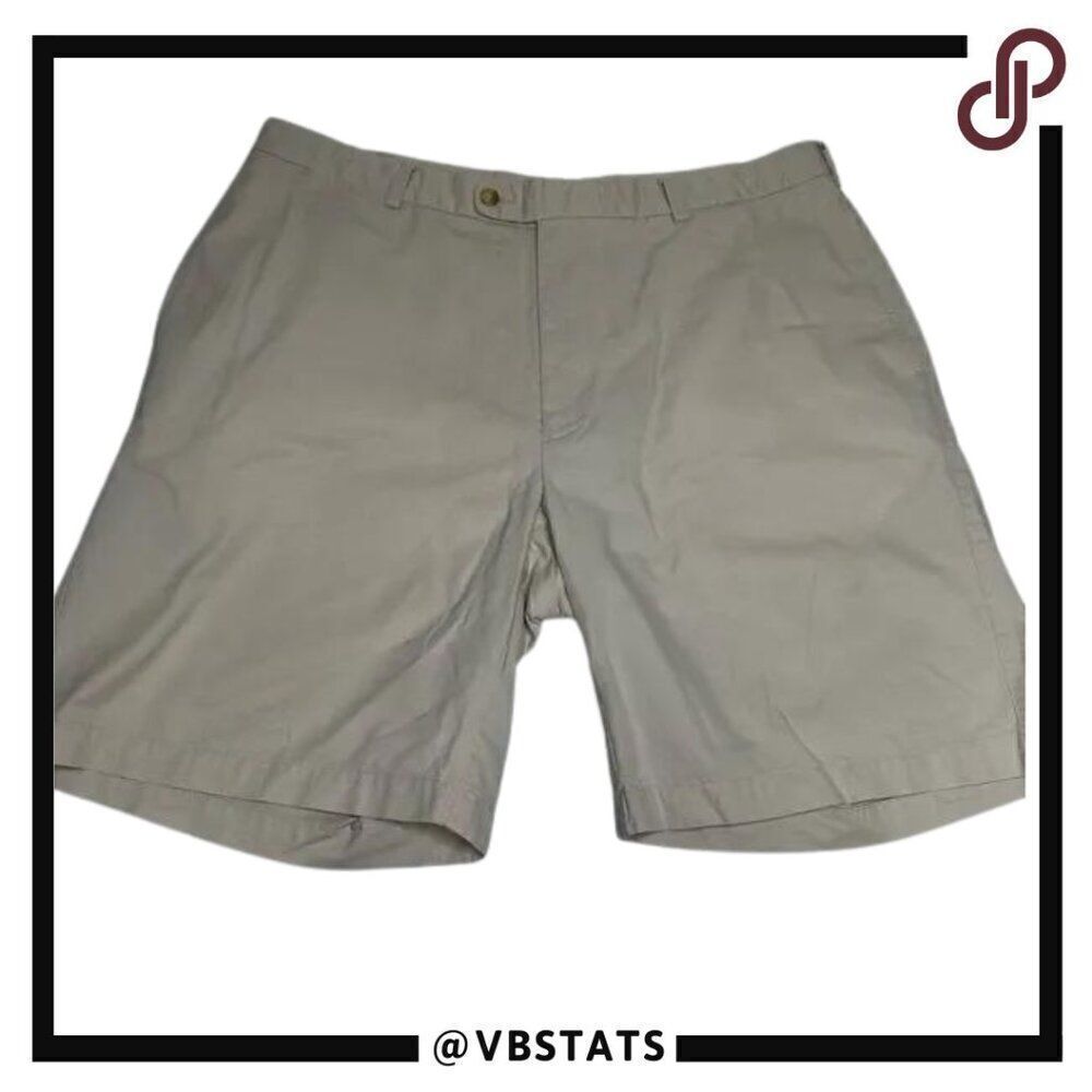 Peter Millar Khaki Tan Golf and Outdoor Activity Shorts in Size 38W x 8.5IS
